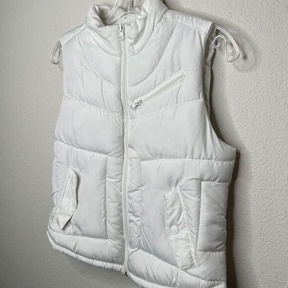 Vintage Arizona Jean Co. Puffer Vest White - Picture 4 of 7